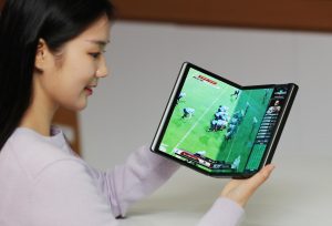 Prototypy ohebných displejů od společnosti Samsung