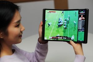 Prototypy ohebných displejů od společnosti Samsung