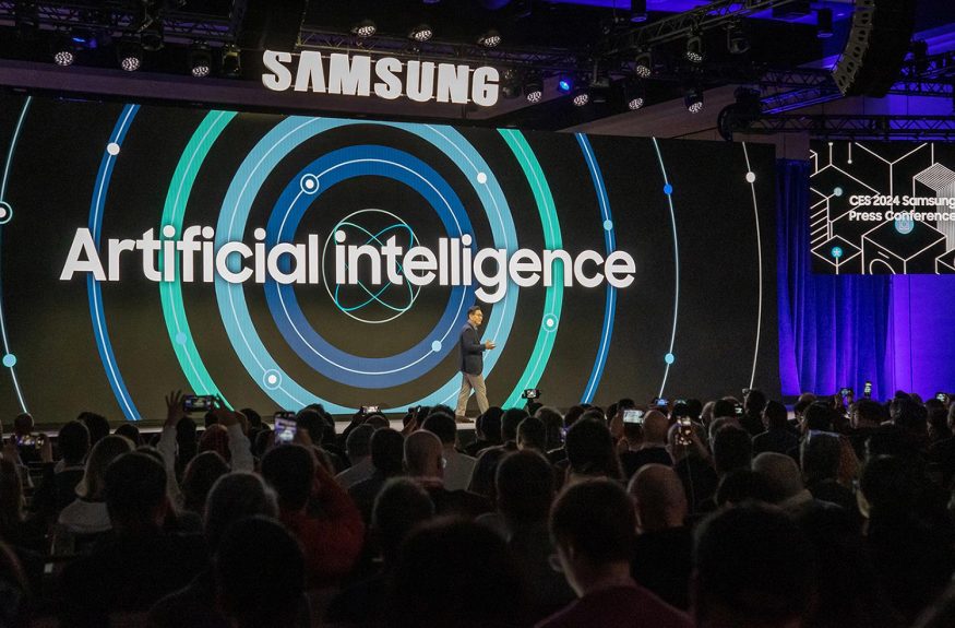 Tisková konference Samsungu na veletrhu CES 2024