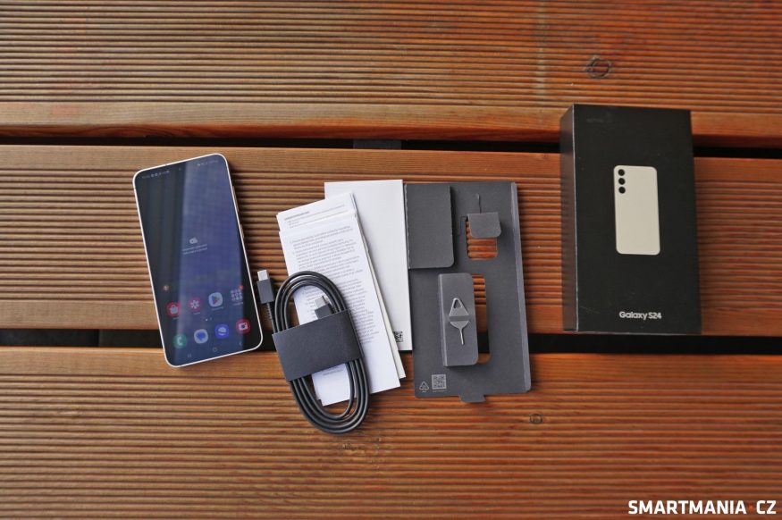 Samsung Galaxy S24 – obsah balení