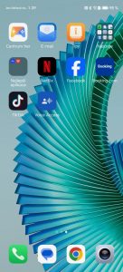 Screenshot ze systému telefonu Honor Magic 6 Lite