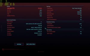 Benchmark Cyberpunk 2077