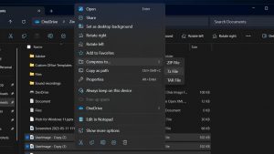 Windows 24H2: podpora archivů 7zip a TAR