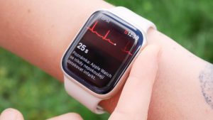 Apple Watch, měření EKG