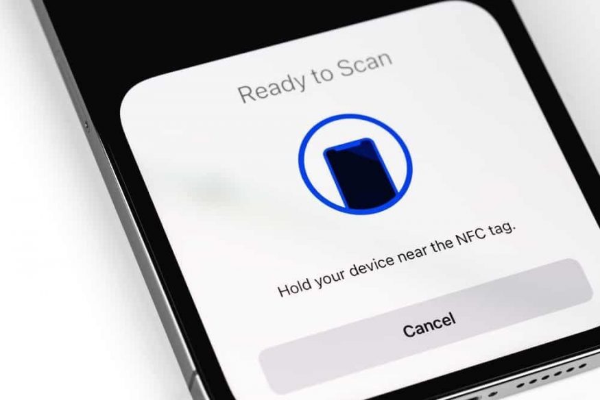 Čtení NFC štítku Čtení NFC štítku