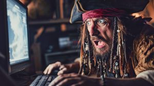 Pirát u počítače