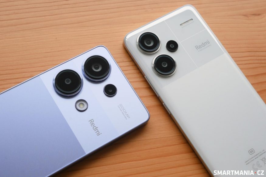 Porovnání Redmi Note 13 Pro a Note 13 Pro+