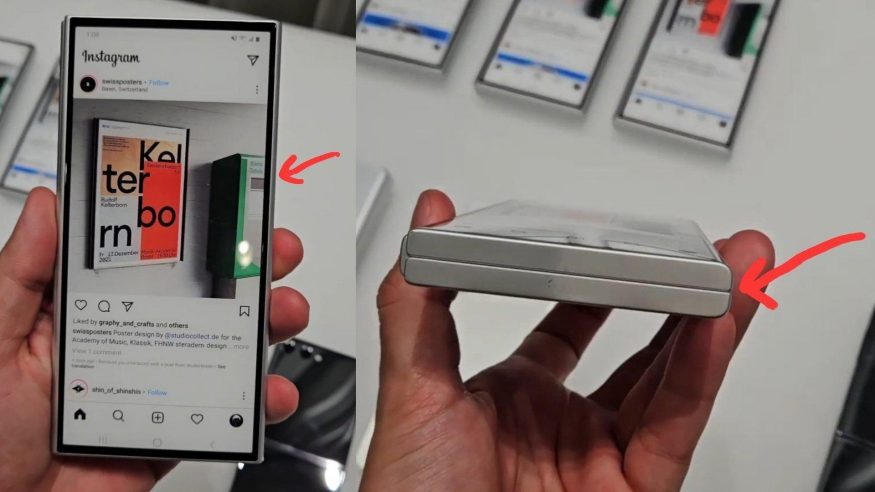 Maketa údajné podoby Samsungu Galaxy Z Fold 6