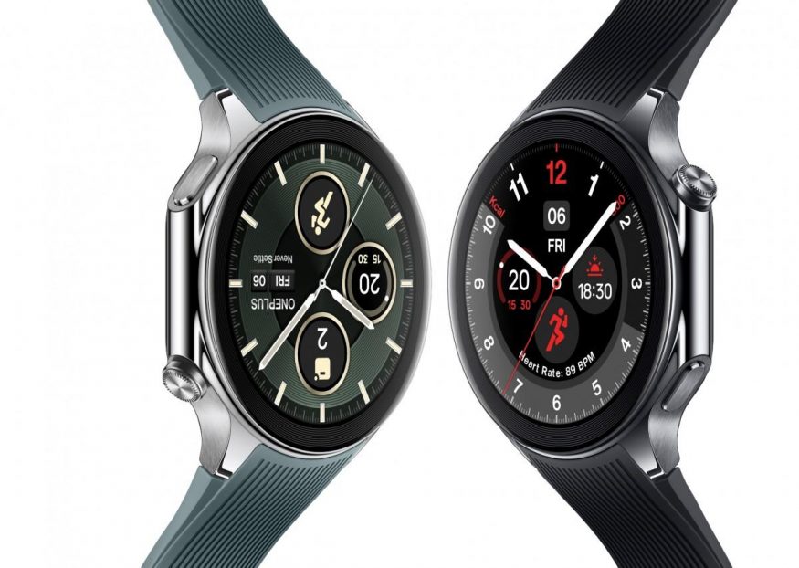 Chytré hodinky OnePlus Watch 2 v obou barevných variantách