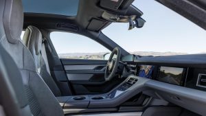 Interiér Porsche Taycan (2024)