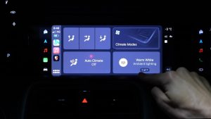 Apple CarPlay Plus v novém Porsche Taycan