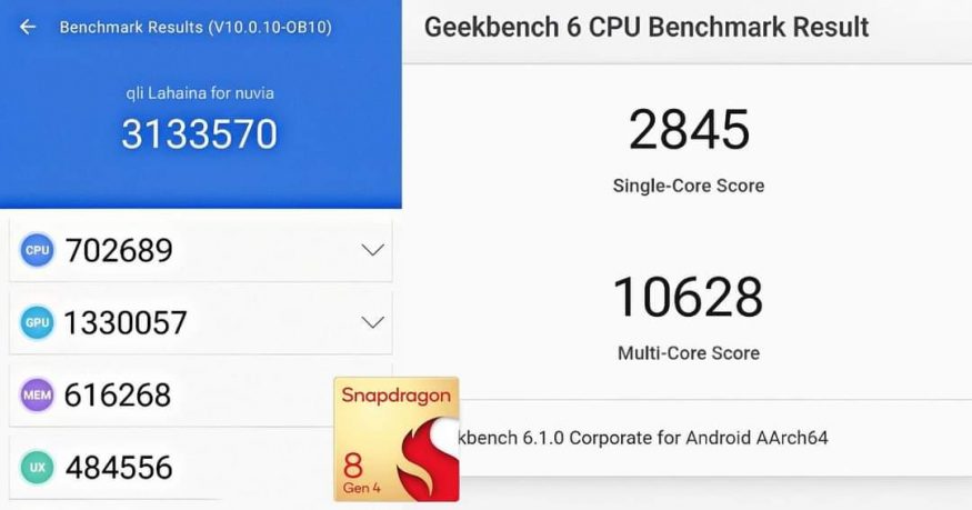 Benchmark čipsetu Qualcomm Snapdragon 8 Gen 4