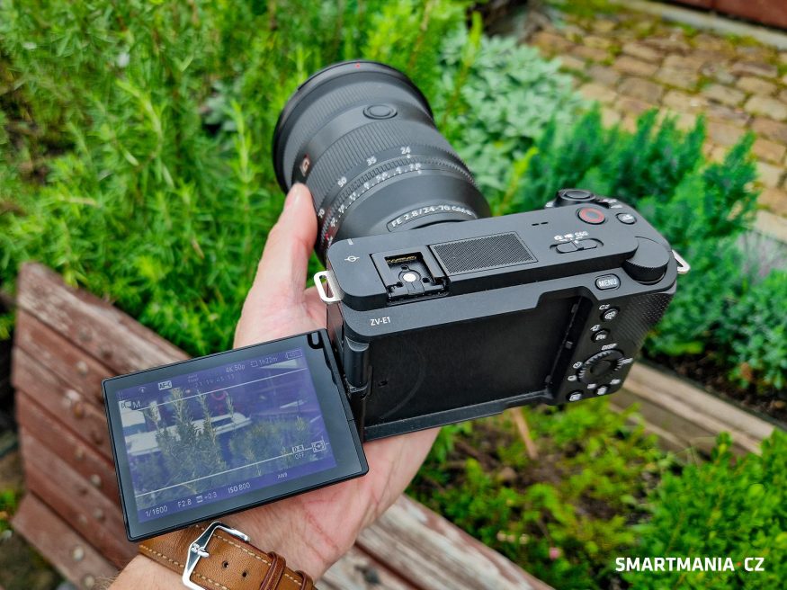 Sony ZV-E1 při testování