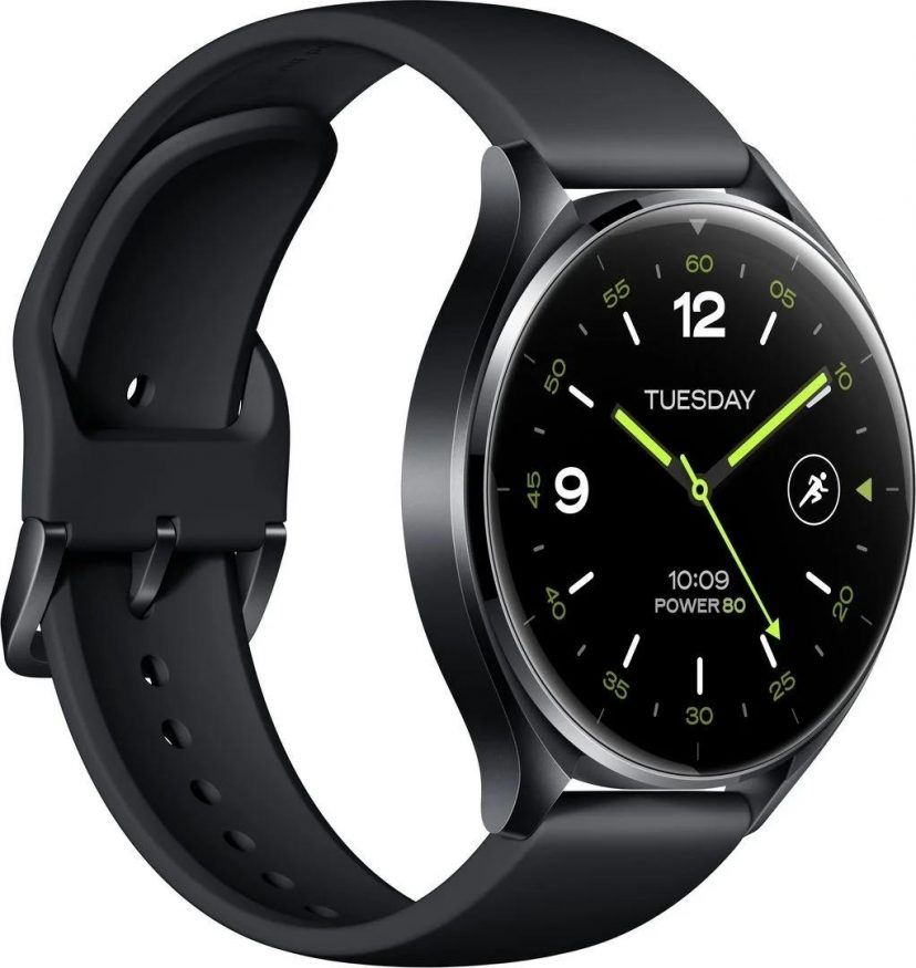 Xiaomi Watch 2 v černé barvě na tiskovém snímku
