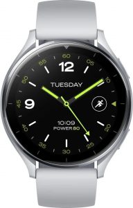 Xiaomi Watch 2 v bílé barvě na tiskovém snímku