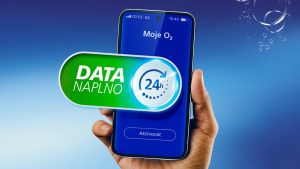 Data naplno v rámci aplikace Moje O2