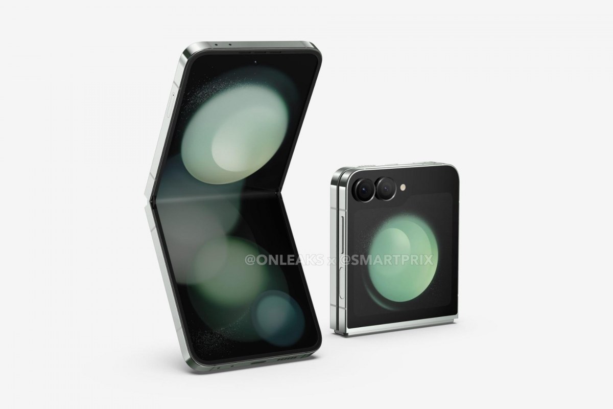 Samsung Galaxy Z Flip 6 unikl v mentolové variantě