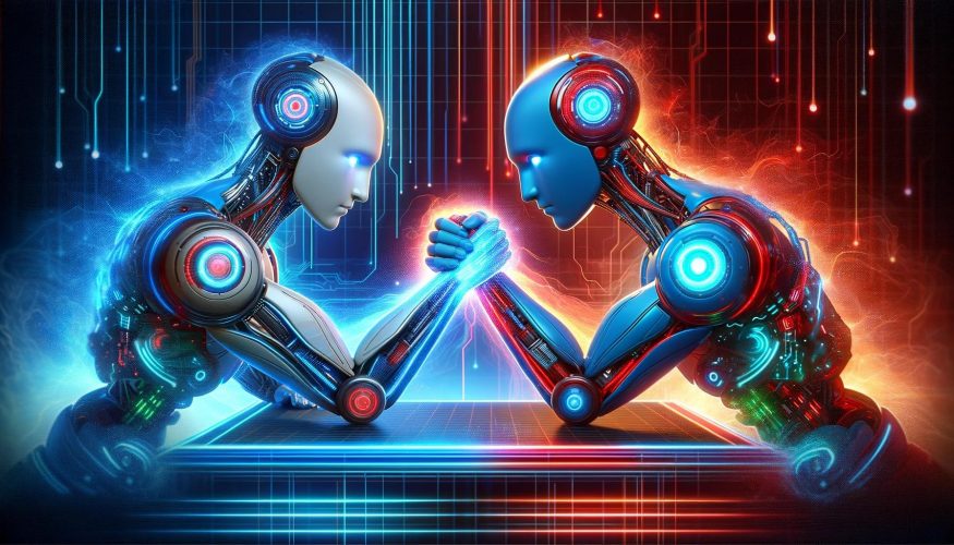Souboj AI robotů