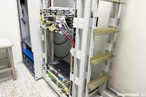 Ukázka vysílače T-Mobile na Náměstí Jiřího z Poděbrad