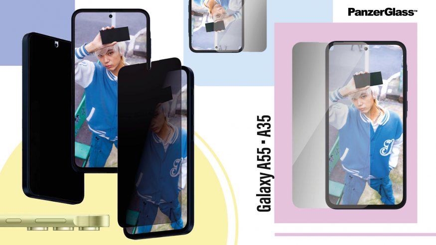 Příslušenství Panzer Glass pro telefony Samsung Galaxy A55 a A35