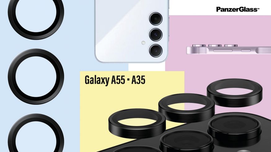 Příslušenství Panzer Glass pro telefony Samsung Galaxy A55 a A35
