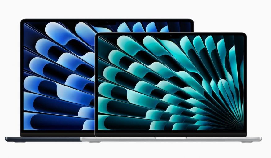 Apple MacBook Air M3 Apple MacBook Air M3 ve dvou velikostech displeje