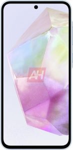 Galaxy A35 v bílé barvě