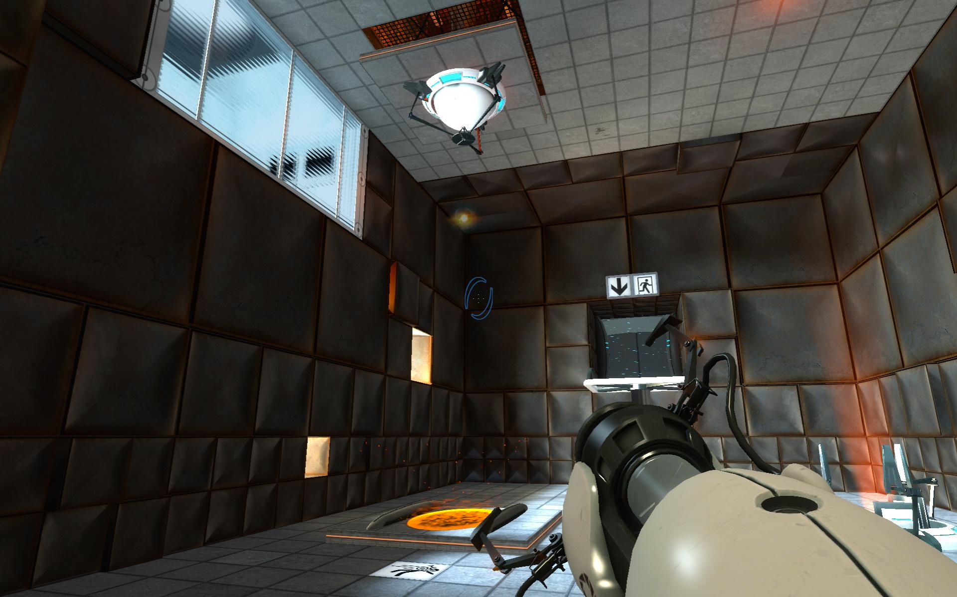 Portal bez technologií RTX