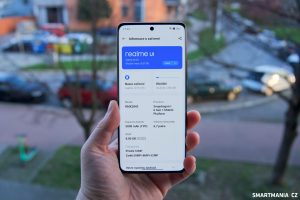 Chytrý telefon Realme 12 Pro 5G v modré barvě