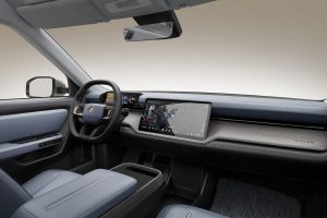 Rivian R2 interiér