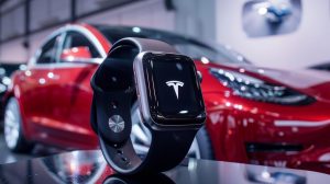 Aplikace Tesla na Apple Watch