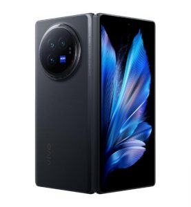 Ohebný smartphone Vivo X Fold 3 v černé barvě