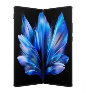 Ohebný smartphone Vivo X Fold 3 Pro v bílé barvě