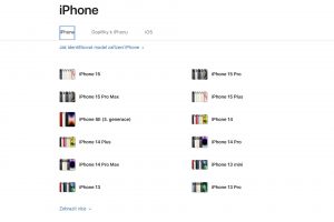 Nový web Apple s příručkami a specifikacemi