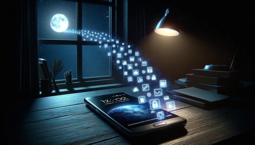Telefon, který odesílá data neznámo kam