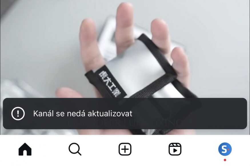 Instagram nefunguje