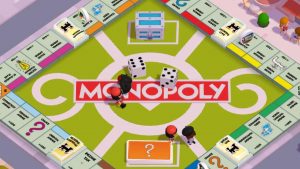 Herní deska v mobilní hře Monopoly Go
