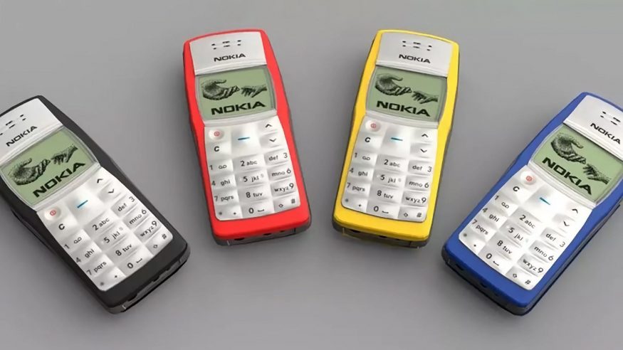 Nokia 1100 na oficiálním renderu