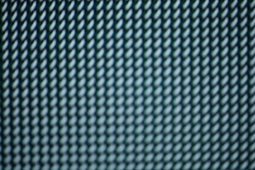 Mikro pohled na OLED panel Mikro pohled na OLED panel
