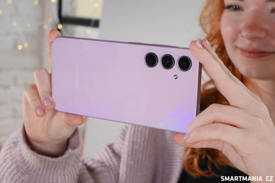 Fotoaparát Galaxy A55 v akci