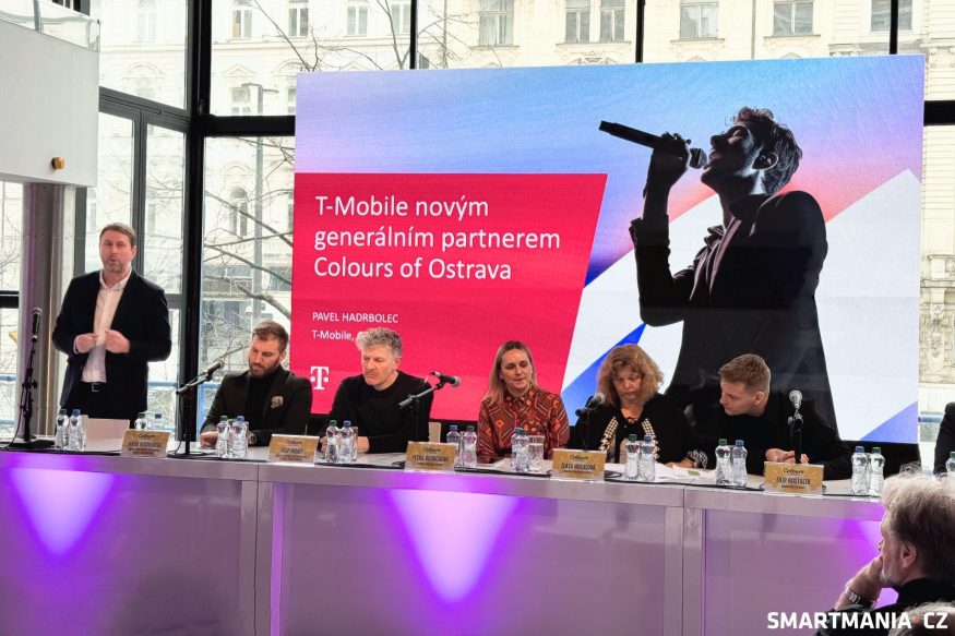 T-Mobile na prebriefingu ke Colours of Ostrava