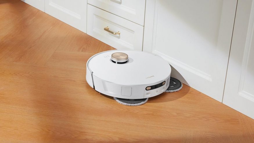 Robotický vysavač Dreame L20 Ultra v bílé barvě