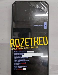 Uniklý snímek telefonu Google Pixel 9 Pro