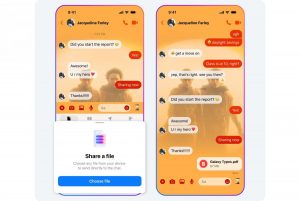 Novinky v aplikaci Messenger