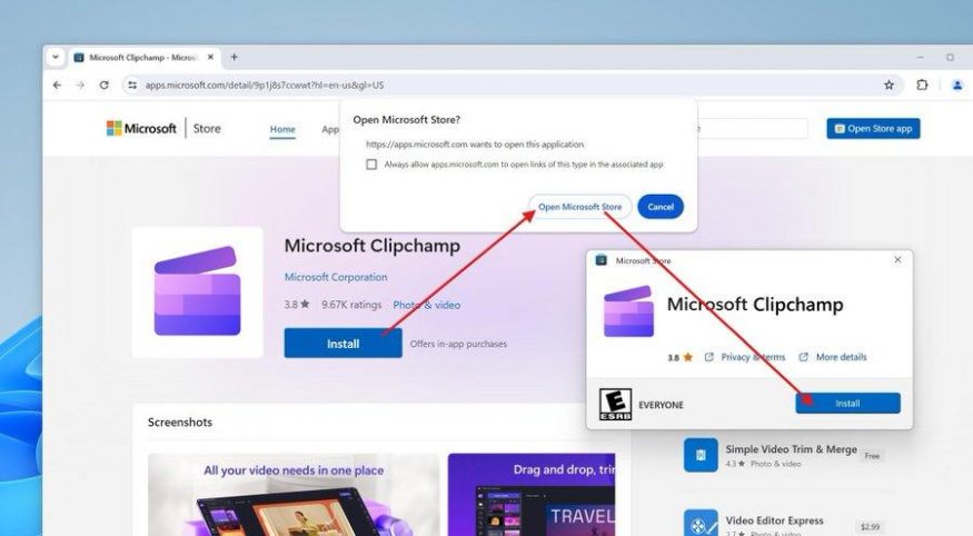 Dosavadní způsob instalace aplikací z Microsoft Store Dosavadní způsob instalace aplikací z Microsoft Store