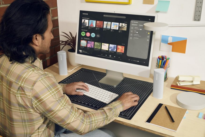 Redesignovaná webová aplikace Sonos