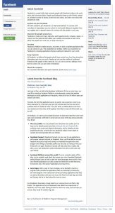 Facebook v roce 2008