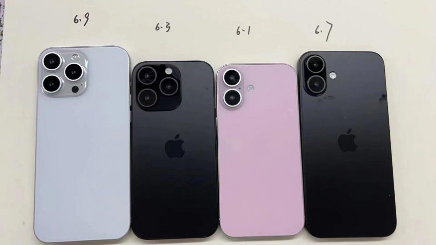 Makety modelové řady iPhone 16 Makety modelové řady iPhone 16