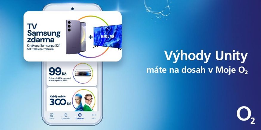 Jedna z výhod v Unity – televize k telefonu zdarma