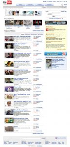 YouTube v roce 2007